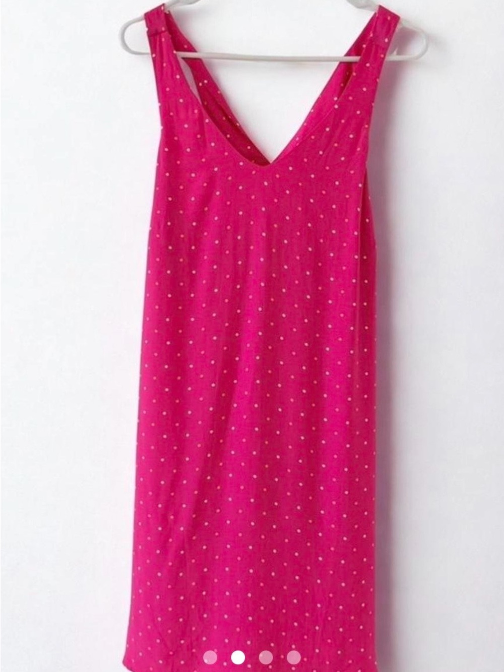 Women’s Pink Polka loft dress